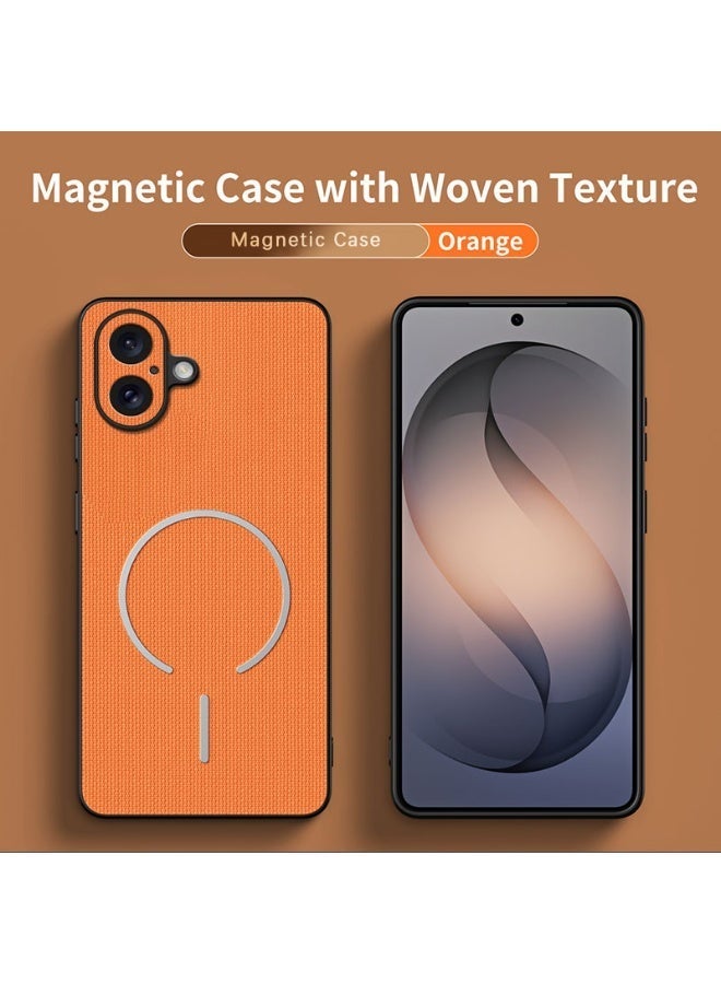 غلاف مغناطيسي MagSafe لـ iPhone 17 ، [حماية كاملة للكاميرا] [مضاد للصدمات ومقاوم للسقوط] غلاف واقٍ، متوافق مع ملحقات MagSafe - Image 1