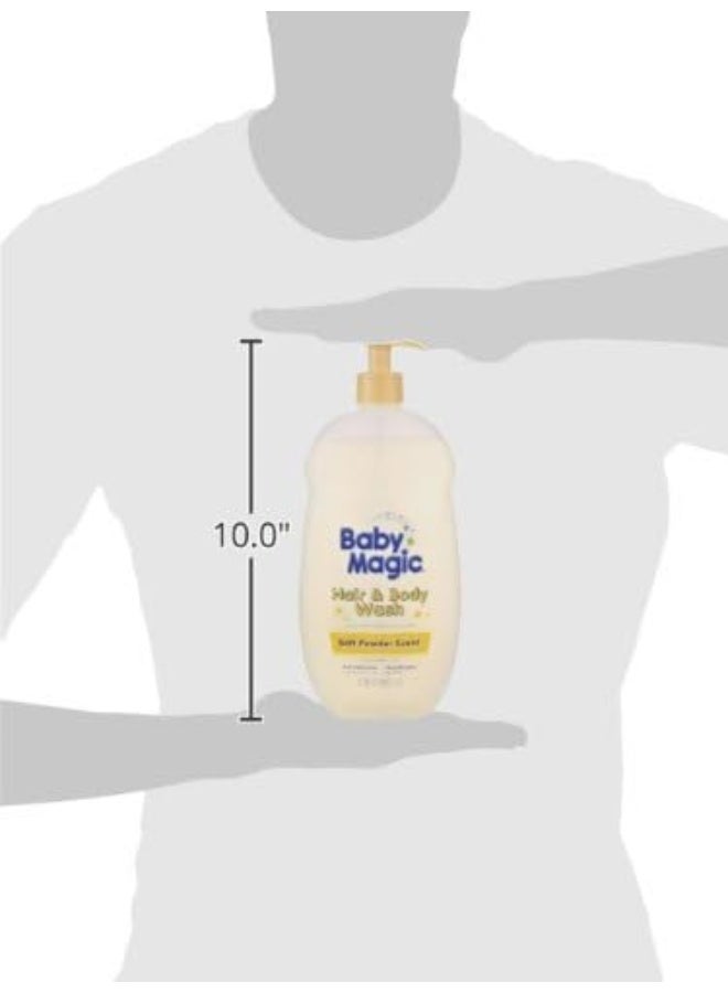 Baby Magic Hair and Body Wash, Soft Powder Scent, 30 Ounces - Image 3