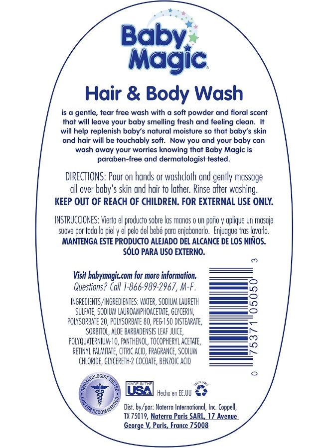 Baby Magic Hair and Body Wash, Soft Powder Scent, 30 Ounces - Image 4
