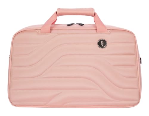 Bric's Brics BY Ulisse Duffel Bag Luxury Weekender Bags for Women and Men Premium Carry On Bag and Overnight Bags The Perfect Personal Item Bag for Travel Pearl Pink - Image 1