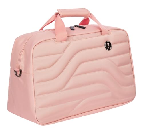 Bric's Brics BY Ulisse Duffel Bag Luxury Weekender Bags for Women and Men Premium Carry On Bag and Overnight Bags The Perfect Personal Item Bag for Travel Pearl Pink - Image 3