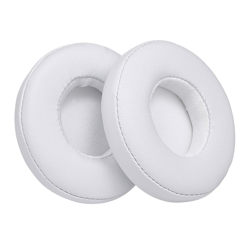 Pack Of 2 Replacement Cushion Earpads For Beats Solo White - Image 1