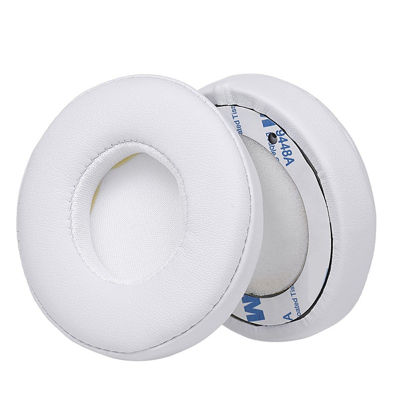 Pack Of 2 Replacement Cushion Earpads For Beats Solo White - Image 3