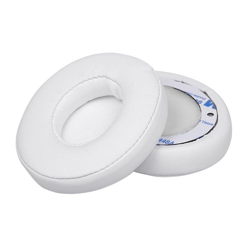 Pack Of 2 Replacement Cushion Earpads For Beats Solo White - Image 2