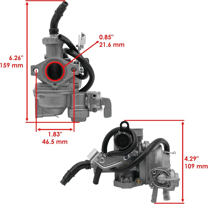 Caltric Carburetor for Honda ATC125 ATC-125 ATC125M 1984 1985 - Image 2