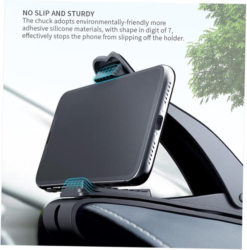 Homoyoyo 360 Degree Rotating Car Phone Holder Easy Install Universal Smartphones - Image 4