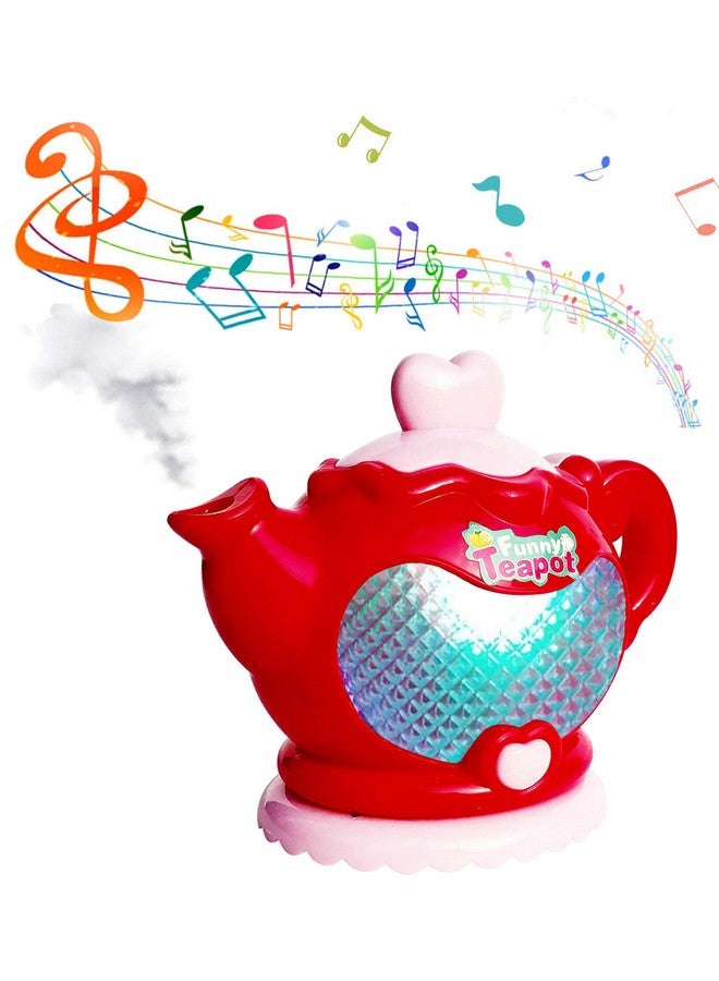 Webby Musical Tea Kettle Toy with Light & Water Vapour - Image 1