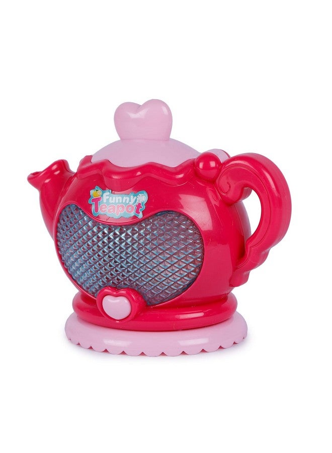Webby Musical Tea Kettle Toy with Light & Water Vapour - Image 3