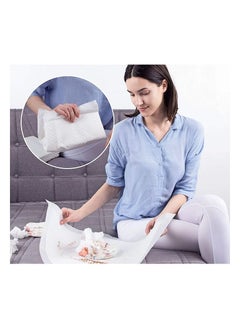 Cherry Medical Supply 20 Pieces Packed in 2 Pouches 60 cm x 90 cm Disposable Changing Pads for Baby Soft Ultra Absorbent Waterproof Large Diaper Changing Pad Liners Baby Changing Pad Cover Bed Pads  - Image 4