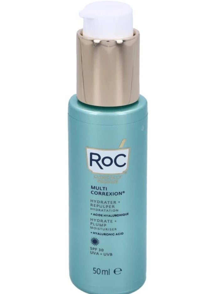 RoC MULTI CORREXION HYDRATE + PLUMP DAILY MOISTURIZER (SPF 30) 50ML - Image 1