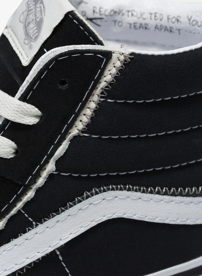 Vans Black / Ivory Sk8-Hi Reconstruct Unisex Shoes  | Best Price UAE