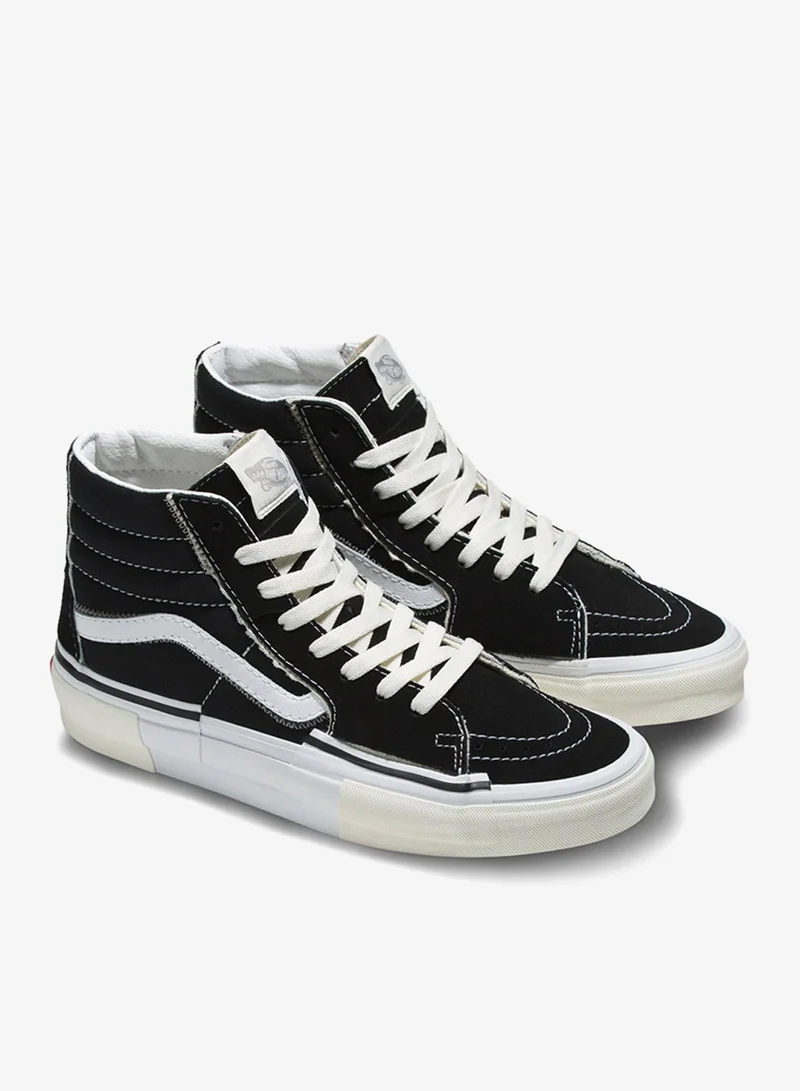 Vans Black / Ivory Sk8-Hi Reconstruct Unisex Shoes  | Best Price UAE