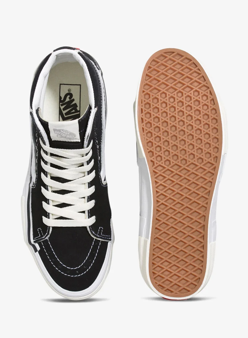 Vans Black / Ivory Sk8-Hi Reconstruct Unisex Shoes  | Best Price UAE
