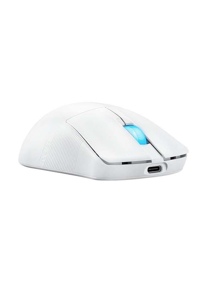 أسوس ماوس الألعاب اللاسلكي ROG Harpe 54g خفيف الوزن للغاية بدقة 36,000 نقطة في البوصة مع 5 أزرار قابلة للبرمجة - أبيض - Image 5