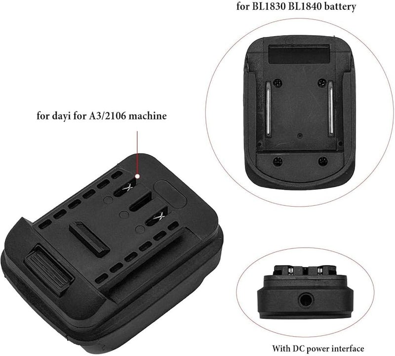 Battery Adapter 18V to 20V Converter Compatible with Dayi A3 2106 Tools for BL1830 Battery - Image 4