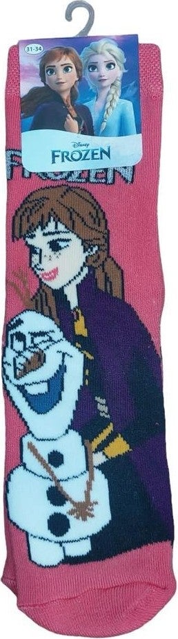 Çimpa Frozen Elsa Non-Slip Sole Winter Towel Kids Socks - Image 2