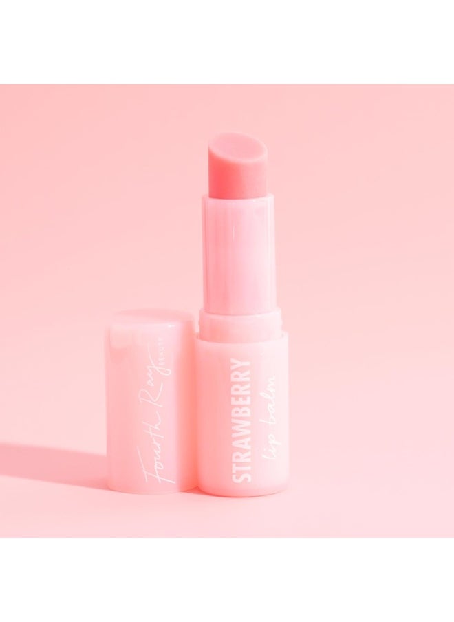 COLOURPOP ColourPop Lip Balm - Hydrating Lip Balm with Shea Butter, Vitamin E & Strawberry Seed Oil - Moisturizing Lip Care to Nourish and Heal Chapped Lips - Strawberry (0.12 oz)  - Image 3