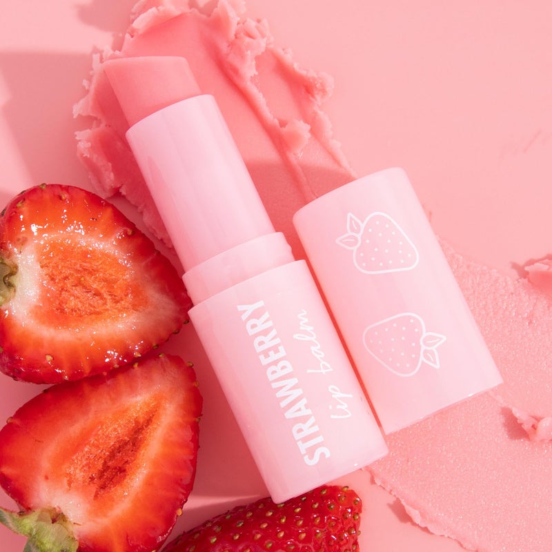 ColourPop Lip Balm - Hydrating Lip Balm with Shea Butter, Vitamin E & Strawberry Seed Oil - Moisturizing Lip Care to Nourish and Heal Chapped Lips - Strawberry (0.12 oz) - Image 5