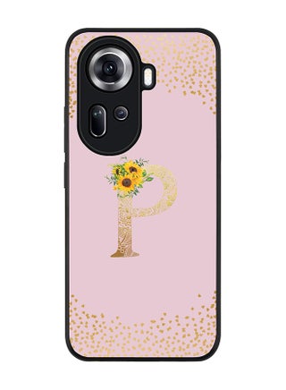 Rugged Black Edge Case for Oppo Reno11, Slim fit Case Cover - Custom Monogram Initial Letter Mandala Floral Pattern Alphabet - P (Pink ) - pzsku/ZA0D15EBF181313E03436Z/45/_/1712051697/85f68f25-fa7c-46cf-bce7-7aabcecc7598