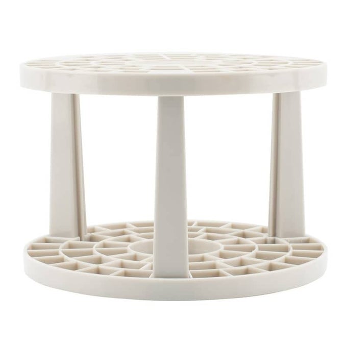 BRUSH CRATE BRUSH STORAGE HOLDER BRUSH CRATE FOR PAINTING ARTISTS DRYING MORE BEIGE