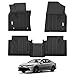 3W Floor Mats Fit Toyota Camry 20182024 FWD Only Not for Hybrid or AWD TPE All Weather Custom Fit Floor Liner 1st and 2nd Row BlackLLESETRDXLEXSE - Image 2