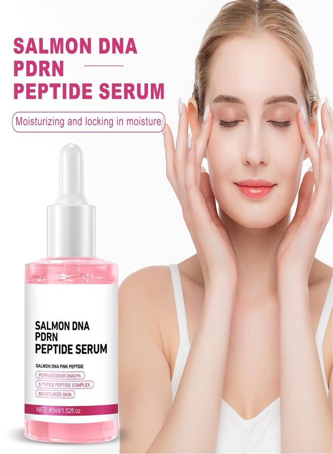 Grospe Salmon DNA Peptides Serum For Face with Salmon DNA & 5 Peptides Complex,Support Skin Firmness,Elasticityn, Hydration Moisturizing and Uneven Skin Tone - 1.52fl.oz - Image 2