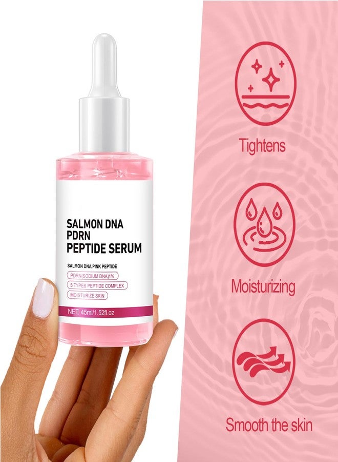 Grospe Salmon DNA Peptides Serum For Face with Salmon DNA & 5 Peptides Complex,Support Skin Firmness,Elasticityn, Hydration Moisturizing and Uneven Skin Tone - 1.52fl.oz - Image 3