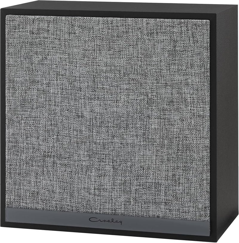 CROSLEY CADENCE CUBE BLUETOOTH SPEAKER - BLACK Bluetooth In, Powered Active Speaker with 5.25" Woofer, and 1" Soft Dome Tweeter 80W Peak, Magnetic Speaker Grill - Image 1