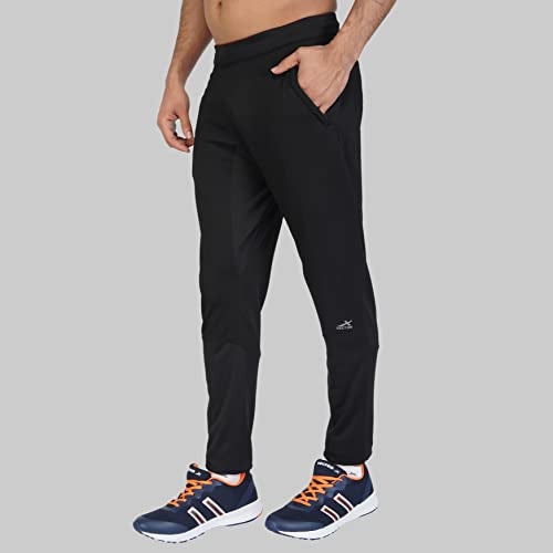 Vector X OML-193 Trackpant for Men with Two Side Zipper Pockets, Elastic and Adjustable Drawstrings - Image 4