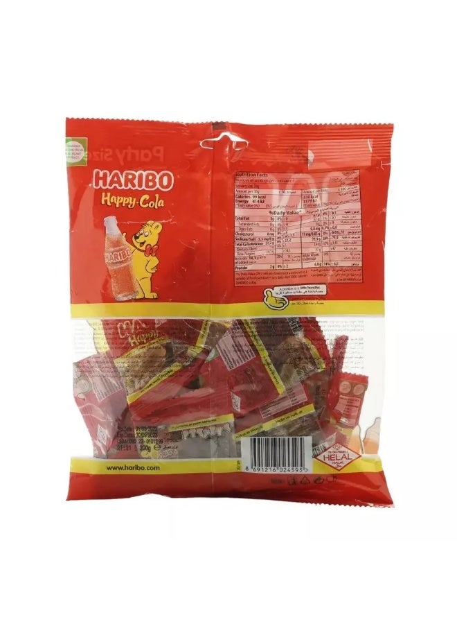 Haribo Party Size Happy Cola Jelly- 200gms - Image 2