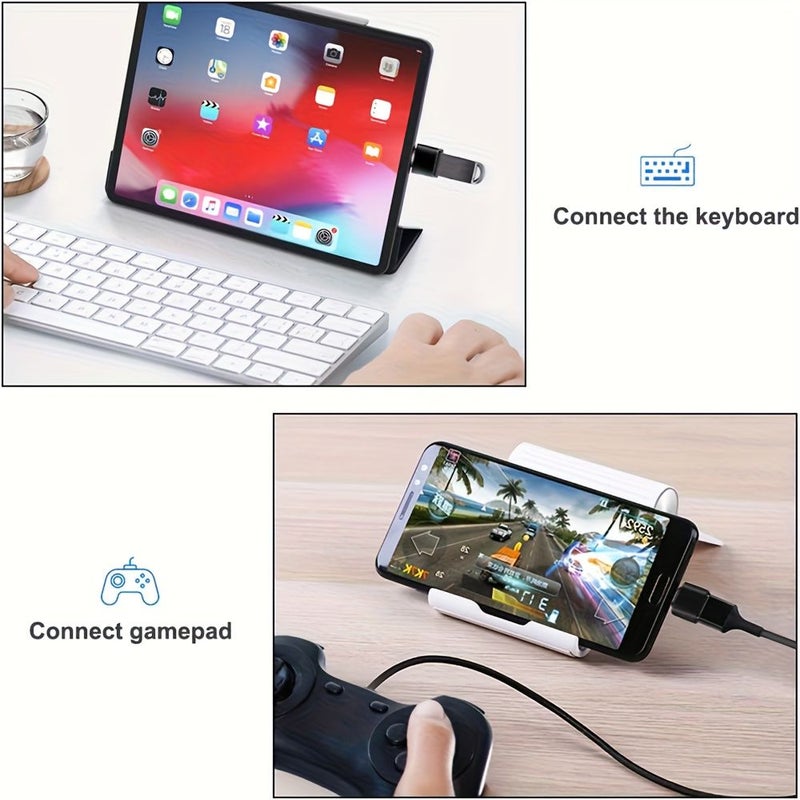 USB C to USB 3.0 Adapter Black 1 Pack High Speed Data Transfer for Type C Devices - Image 5