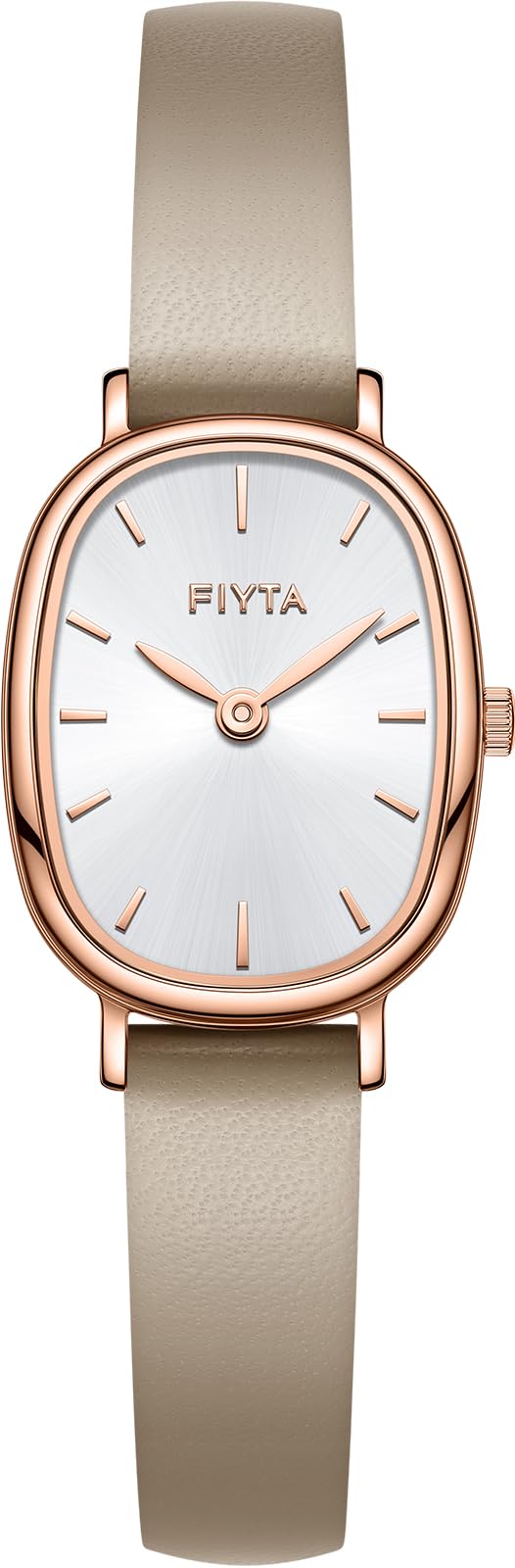 FIYTA Cocoa Series Women's Classic Watch, 2-Hand Quartz, 21mm Oval, 3ATM, Ladies Watches Elegant Gift for Women and Loved Ones - Image 1