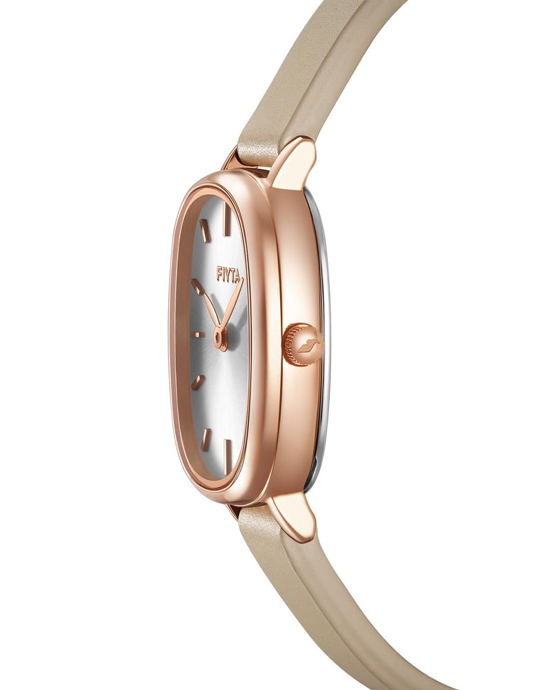 FIYTA Cocoa Series Women's Classic Watch, 2-Hand Quartz, 21mm Oval, 3ATM, Ladies Watches Elegant Gift for Women and Loved Ones - Image 2