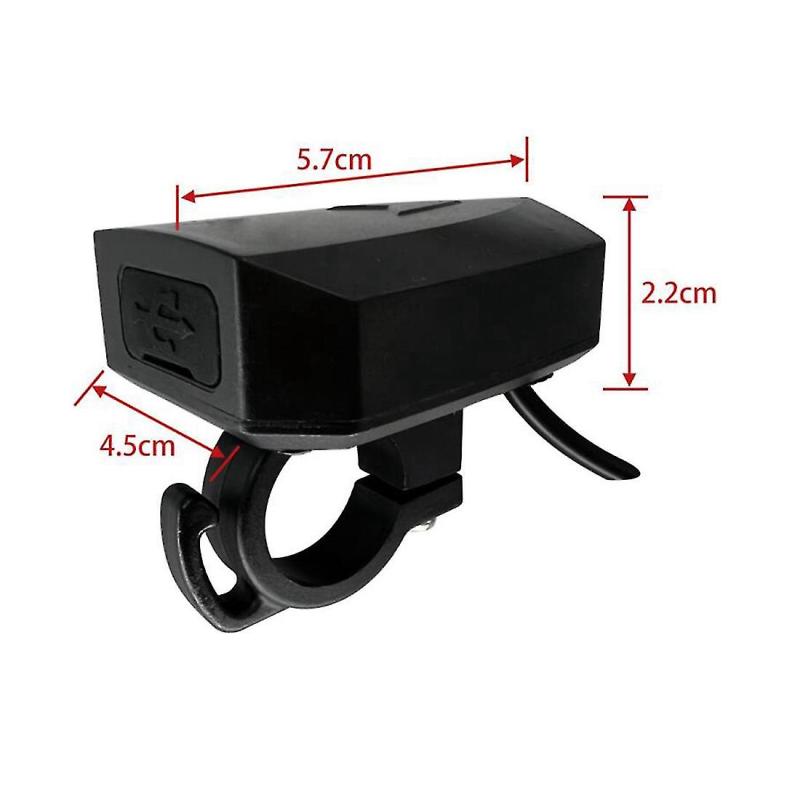 Electric Bike USB Charger Soft Rubber Cover Durable Design - Light Rain Resistant Anti Compact Streamlined Shape for Easy Carry - Image 3