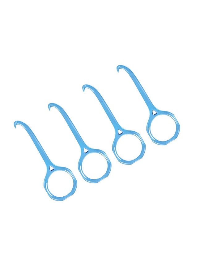 Generic - 4 Pcs Clear Aligner Removal Tool for Invisible Removable Braces, Blue - Image 1