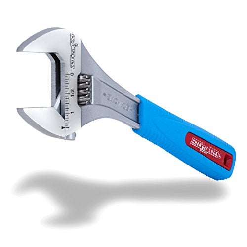 Channellock Adjustable Wrench, 10 in., Chrome, Cushion - Image 5