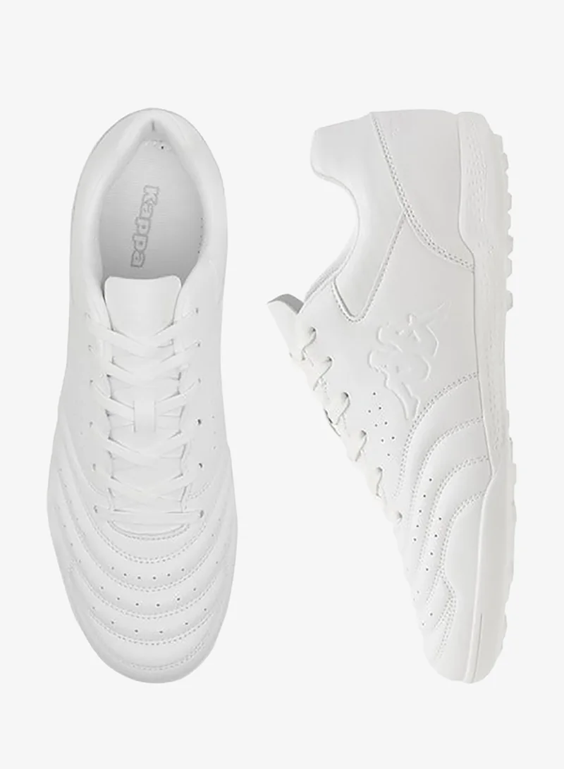 Men's Panelled Football Shoes with Lace-Up Closure