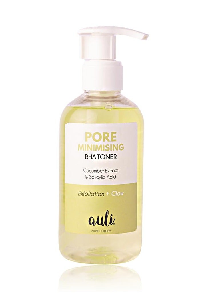 AULI LIFESTYLE Auli Pore Minimising BHA Toner for All Skin Types 210ML - Image 1