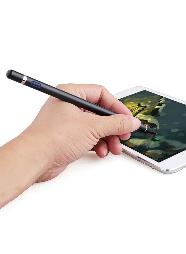 Theodor Theodor Stylus Pen for iPad with Tilt Sensitivity, iPad Stylus Pencil for iPad 10/9/8/7/6, iPad Pro 11, iPad Pro 12.9, iPad Mini 6/5, iPad Air 5/4/3, Palm Rejection, Magnetic Attachment, Black  - Image 3