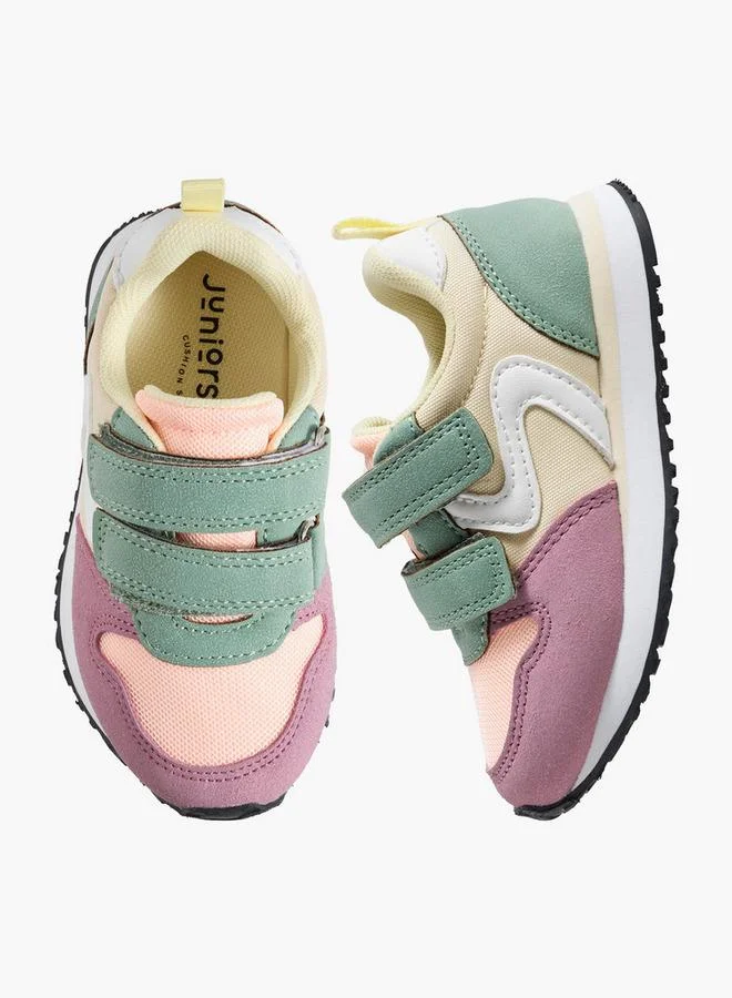 JUNIORS Girls Hook & Loop Sneakers