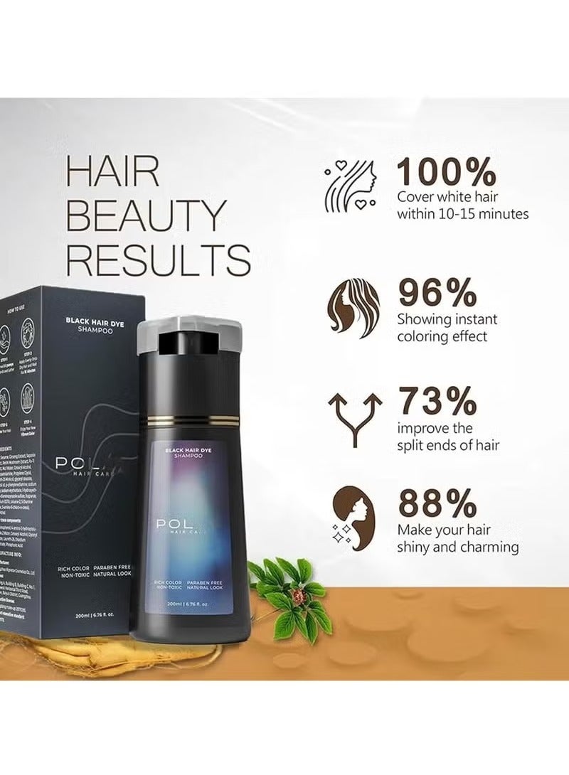 POLAR Hair Care Shampoo, Polar Hair Care Instant Dye Shampoo, Polar Hair Care Dye Shampoo (Red) - Image 2