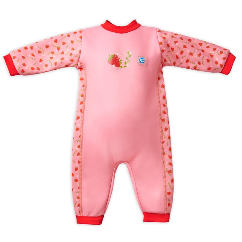 Splash About Warm in One Baby Wetsuit (Strawberry Field, 3-6 Months) - Image 5
