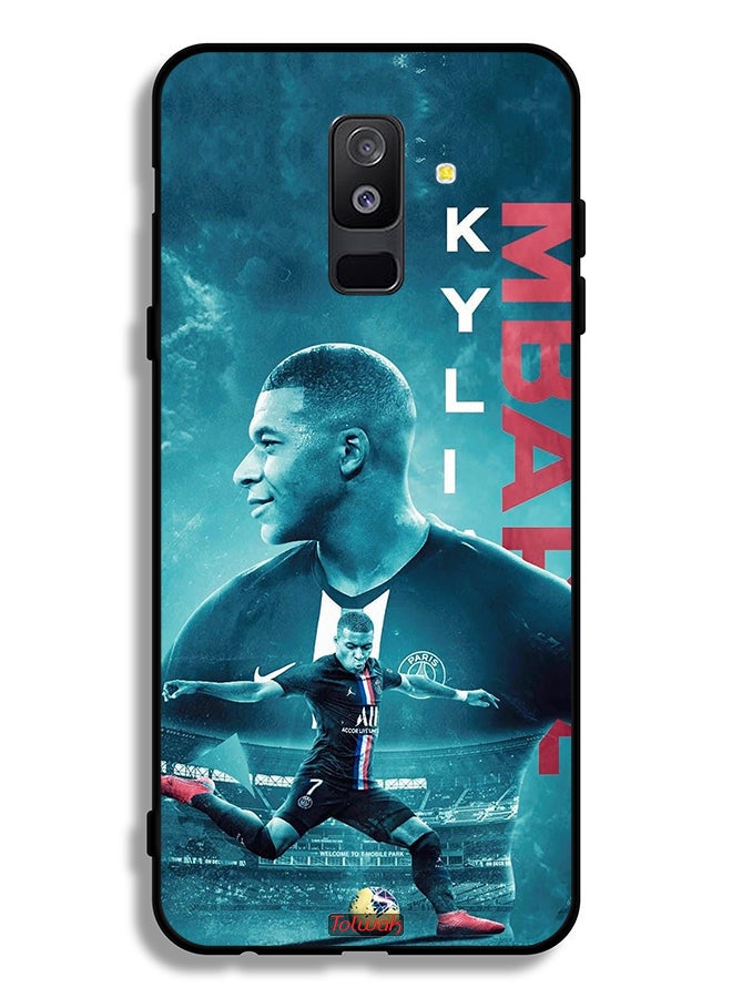 Tolwak Samsung Galaxy A6 Plus (2018) Protective Case Cover Mbappe Poster - Image 1