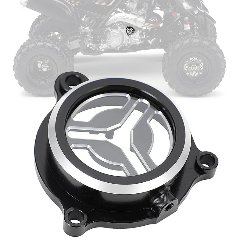 Wacece ATV Oil Filter Cover Cap for Raptor 700 20062025 Raptor 700R 20092025 Black Clear and Observable - Image 2