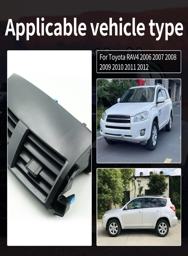 runfider Center Dash A/C Outlet Air Vent Panel Cover for Toyota RAV4 2006 2007 2008 2009 2010 2011 2012 Replaces 55670-42060-B0 55663-42020 55670-0R010 55670-0R010-B0 - Image 3