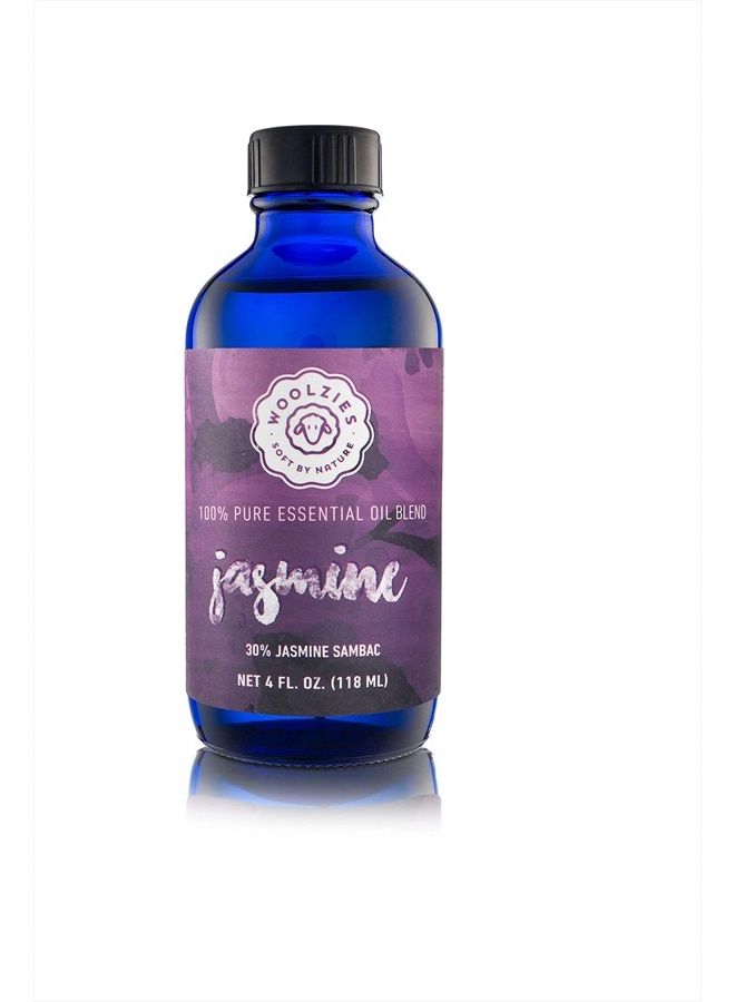 Woolzies Jasmine Essential Oil Blend 4 Fl Oz| Natural Therapeutic Grade | for Diffusion/Internal/Topical - Image 2