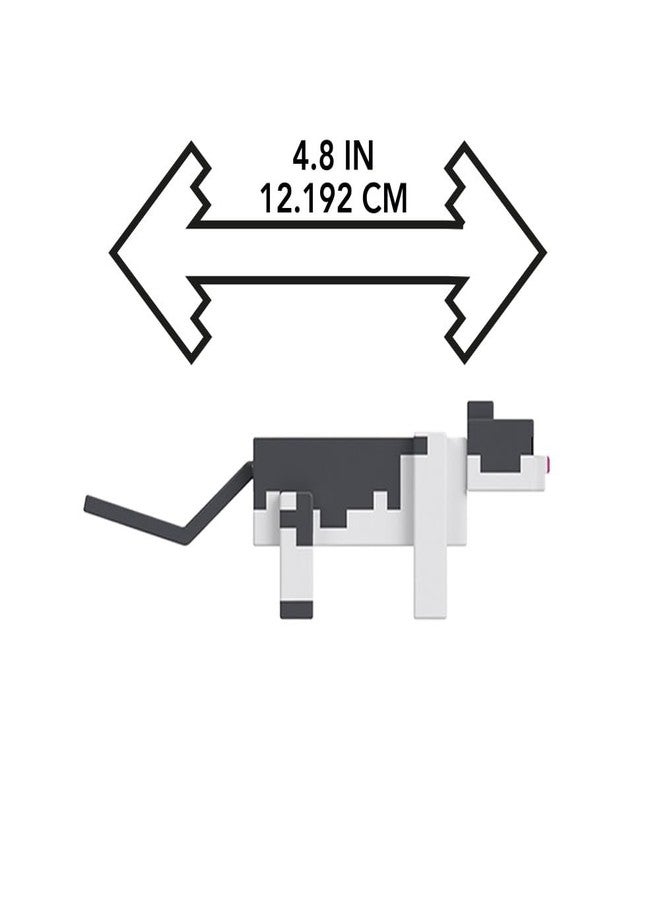 MINECRAFT تمثال حركة قطة جيلي من ماينكرافت 15 عامًا، يشمل سمك السلمون النيء وسرير - Image 3