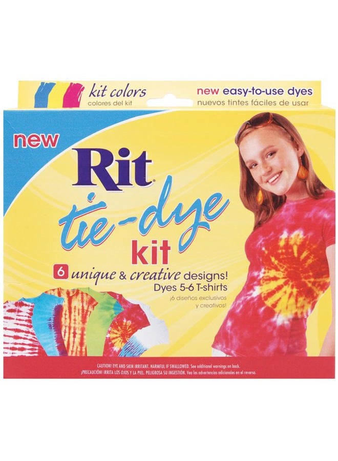 PHOENIX VITAL LIFE Tie-Dye Kit, Turquoise, Yellow & Fuchsia  - Image 1