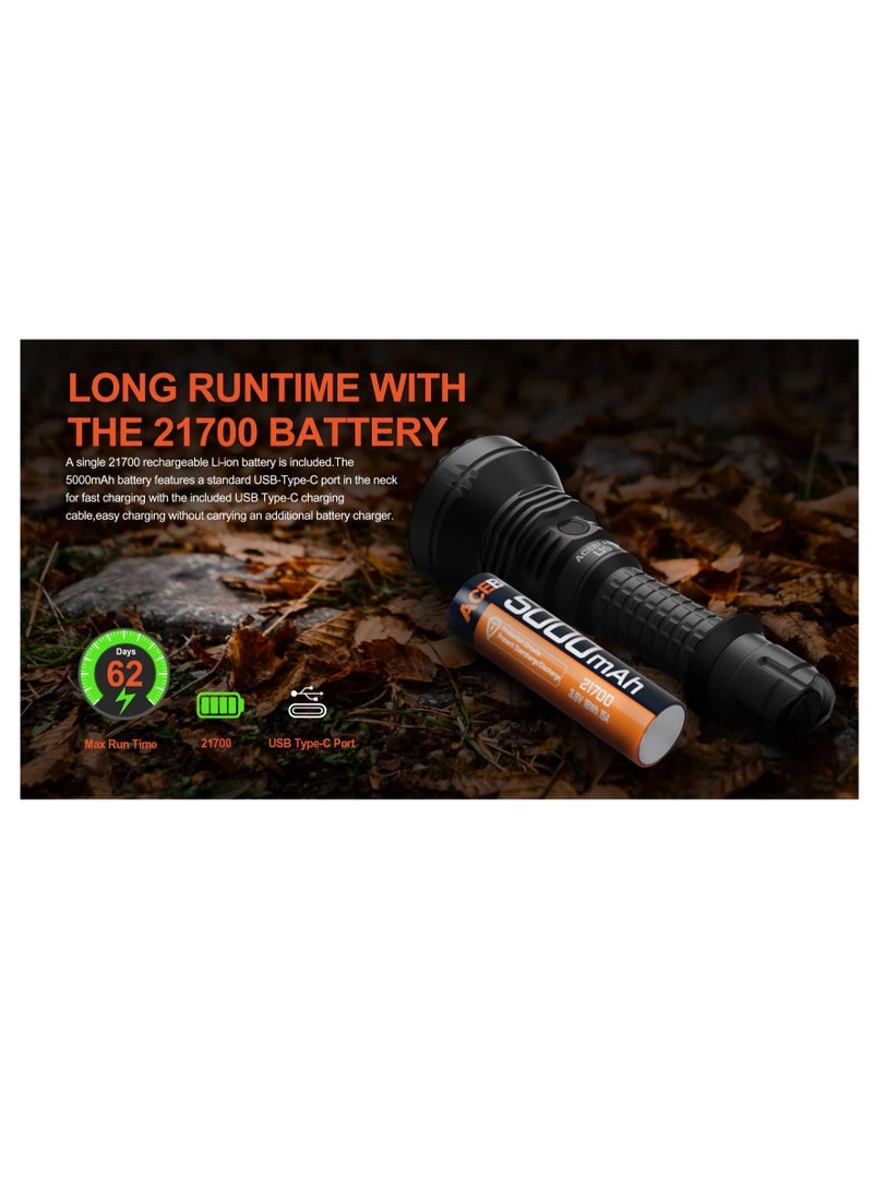 Generic - Acebeam L19 2.0 2200 Lumens Long Range Flashlight - Image 1