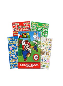 Super Mario Brothers UPD Super Mario 4 Sheet Sticker Pad, 300 Plus Stickers (1 Set)  - Image 4